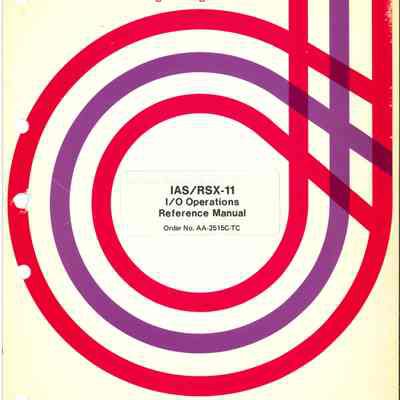 IAS/RSX-11 I/O Operations