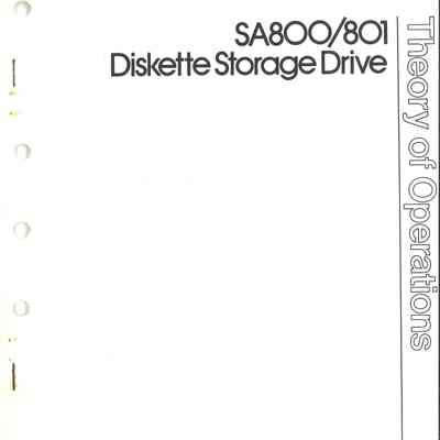 SA800/801 Diskette Storage Drive
