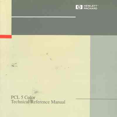 Hewlwtt Packard PCL 5 Color