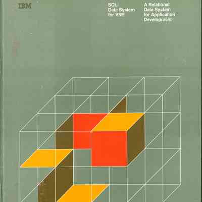 SQL/Data System for VSE : A Relational Data System for Application Development
