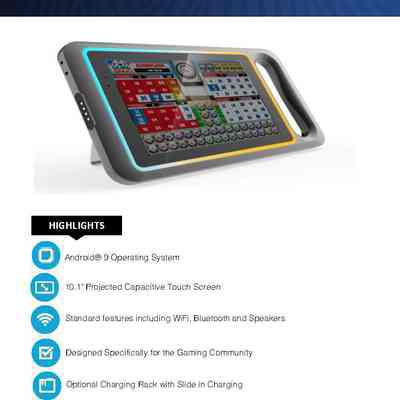 Casino Tablet