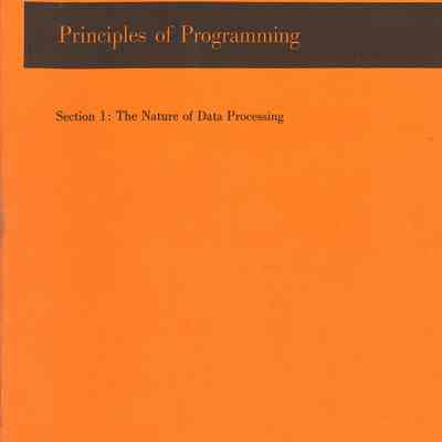 Principles of Programming