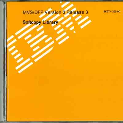 MVS/DFP Version 3 Release 3 : Softcopy Library
