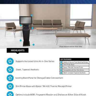Slim Podium Kiosk