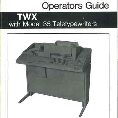 TWX with Model 35 Teletypewriters