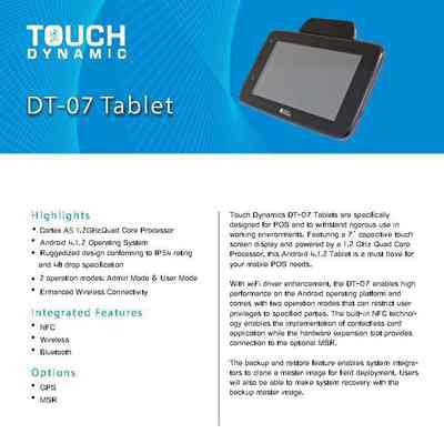 DT-07 Tablet
