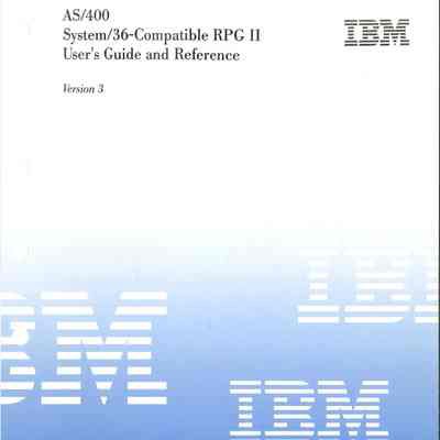 System/36-Compatible RPG II