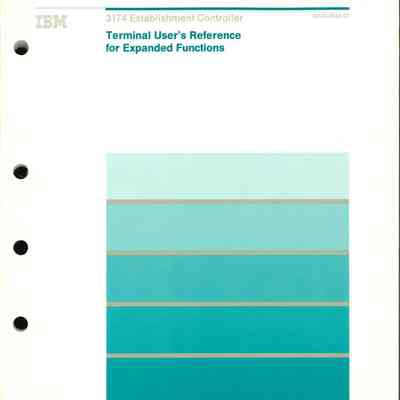 Terminal User's Reference for Expanded Functions