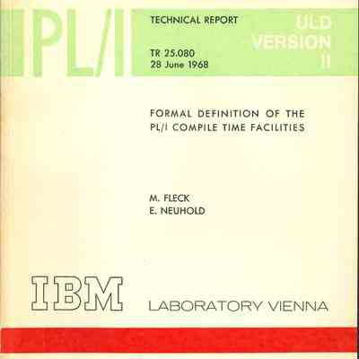 PL/I ULD Version II