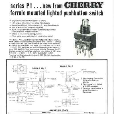 series P1...new from CHERRY