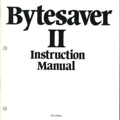 Bytesaver II