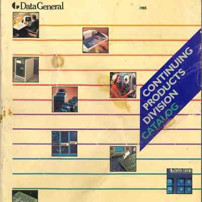 Continuing Products Division Catalog