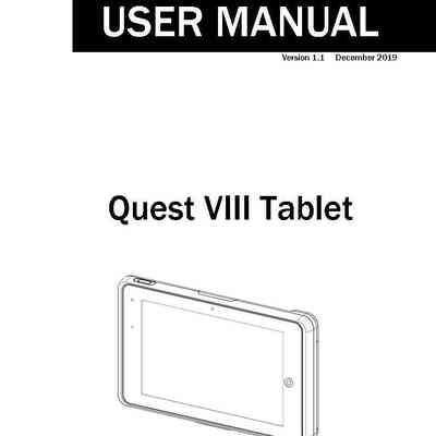 Quest VIII Tablet