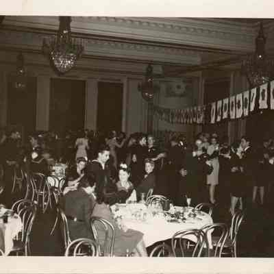 Hotel dinner dance.