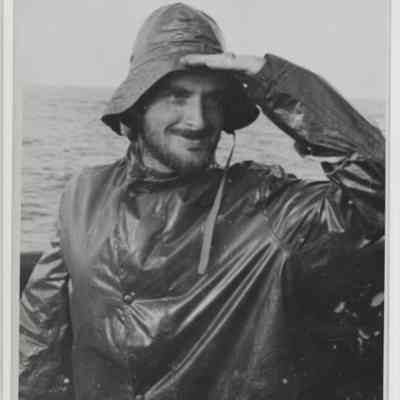 LT. T.D. Keegan O.O.D. in rain squall