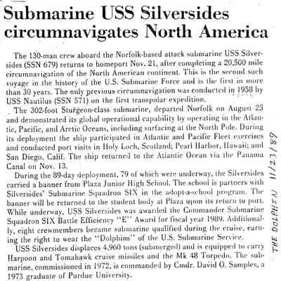 USS Silversides SSN-679