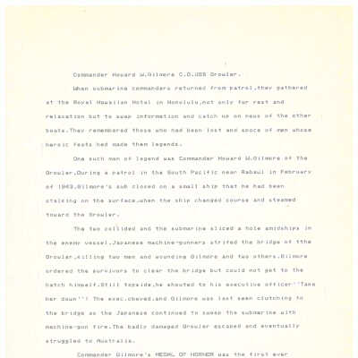 Submarine Histories
