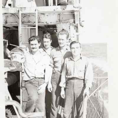 Four enlisted sailors