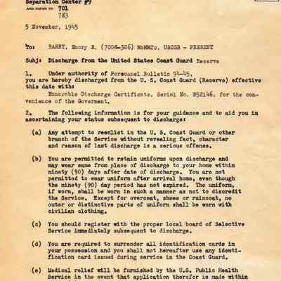 Discharge Documents