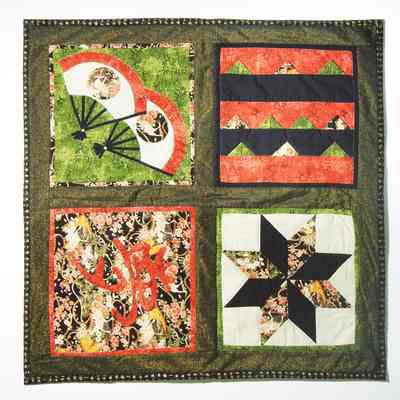Quilt Case for Asian Motif 2