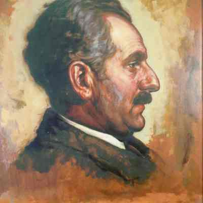 Marketa's Grandpa Otto Painting