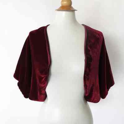 Velvet bolero