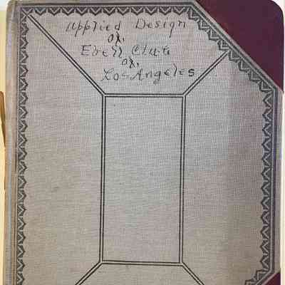 Applied Design Minute Book 1932-1940
