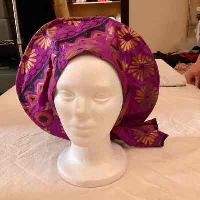 African crown hat