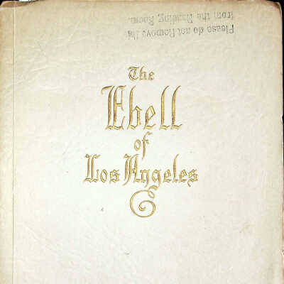 The Ebell of Los Angeles Year Book 1941-1942
