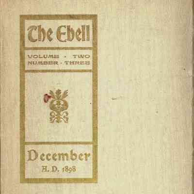 The Ebell: A Monthly Journal of Literature and Current Events, Vol. 2, No. 3