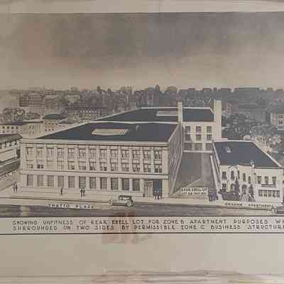 Illustration regarding zoning for rear Ebell lot