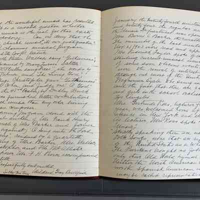 Excerpt from 1922-1927 minute book