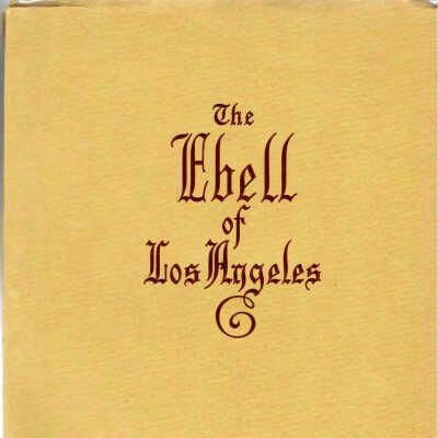 The Ebell of Los Angeles Year Book 1944 Golden Jubilee
