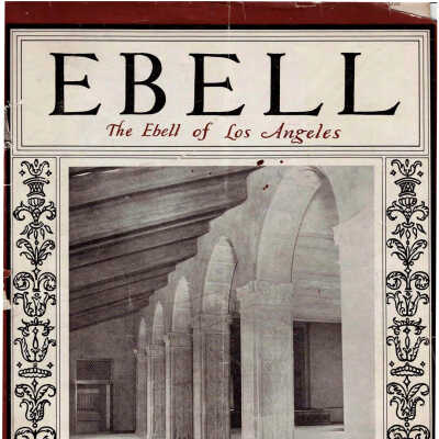 Ebell Magazine, Vol. 1, No. 1, October 1927