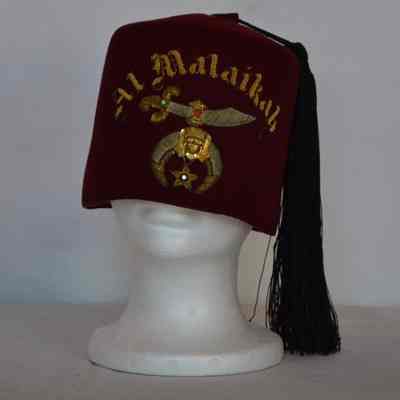"Al Malaikah" felted fez with tassel