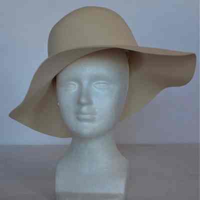 Felt vagabond floppy hat