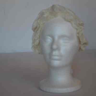 Hat - Bonnet with tiny Pintucks on Brim and Lace Trim