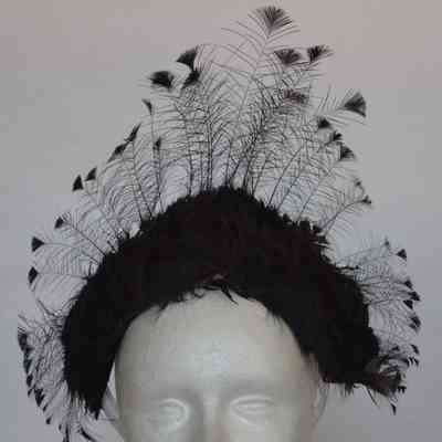 Feathered headdress