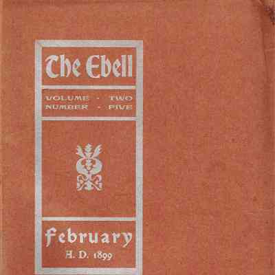 The Ebell: A Monthly Journal of Literature and Current Events, Vol. 2, No. 5