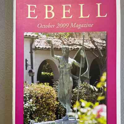 Ebell Magazine, October 2009: first cover to feature the shortened Magazine title
