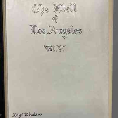 The Ebell of Los Angeles, Volume V, Boyé Studios
