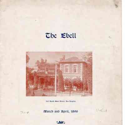 The Ebell 1896 Volume 1, Number 4, March and April