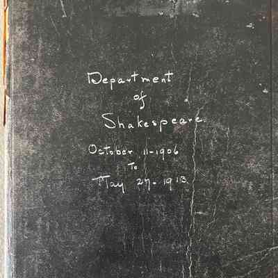 Shakespeare 1906-1950