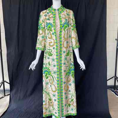 Ankle-length Beaded/ Embroidered Evening Coat