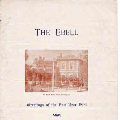 The Ebell 1896 Volume 1, Number 3, January