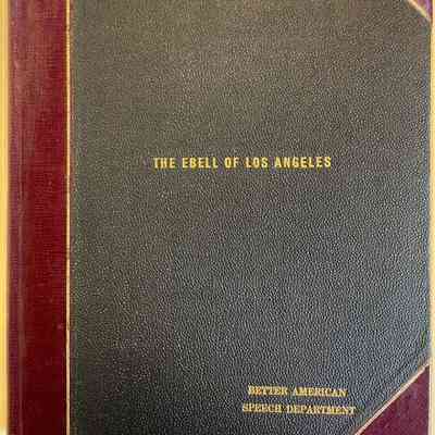 Literature and Speech (formerly Better American Speech, American Speech and Literature) 1924-1928, 1933-1951