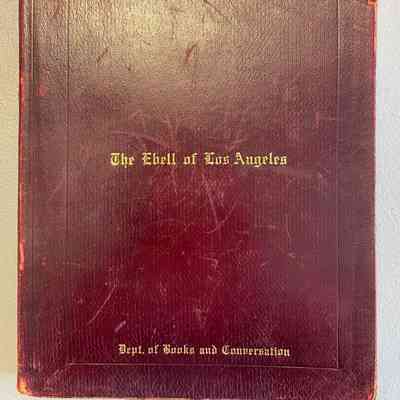 Dept. of Books and Conversation 1915-1927