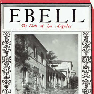 Ebell Magazine, Vol. 1, No. 4, January 1928