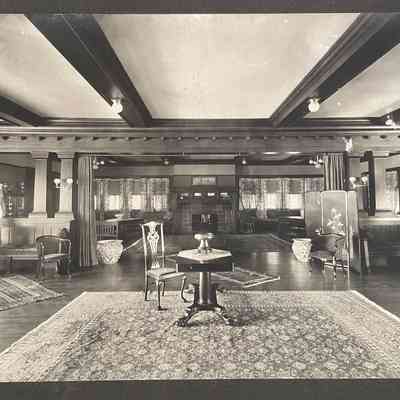 Sixth clubhouse location. 1719 S. Figueroa clubhouse Assembly Hall, 1905-1927