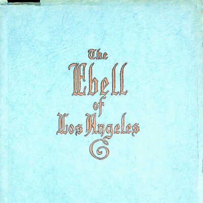 The Ebell of Los Angeles Year Book 1935-1936